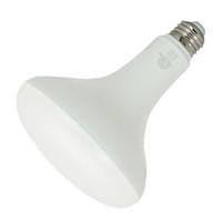 Sunlite 12 watt 120 volt BR40 Medium Screw Base 3000K Natural White LED Light Bulb