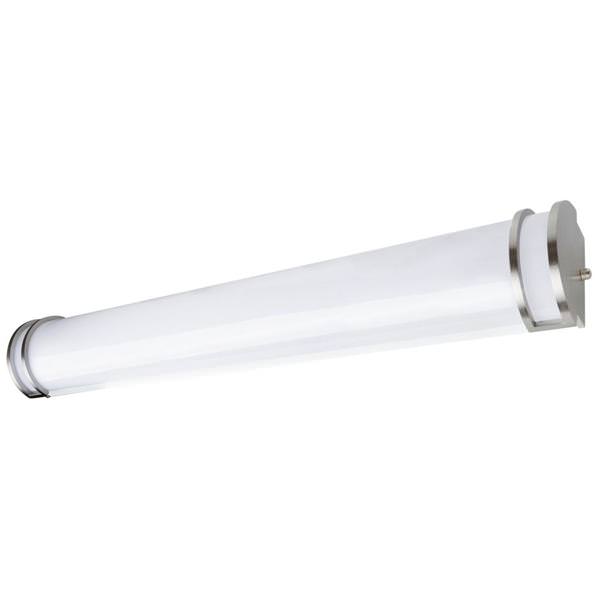 36" Selectable watt 120/277 volt  CCT Selectable Brushed Nickel