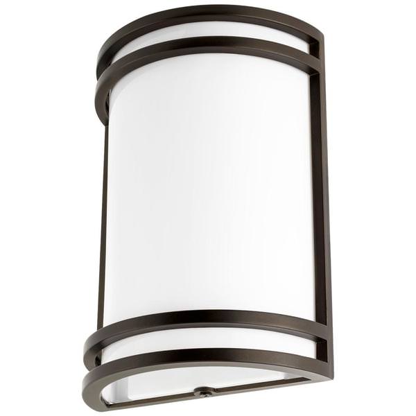 15 watt 120 volt CCT Selectable Oil Rubbed Bronze LED Wall Sconce Light Fixture