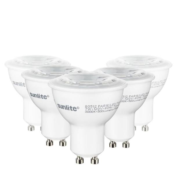 6 watt 120 volt PAR16 Twist and Lock Base 3000K Natural White LED Light Bulb (6 Pack)