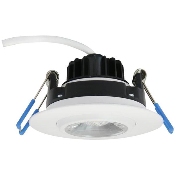 3" 8 watt 120 volt CCT Selectable Round LED Recessed Downlight