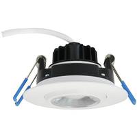 Sunlite 3" 8 watt 120 volt CCT Selectable Round LED Recessed Downlight