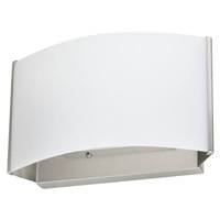 Sunlite 10 watt 120 volt CCT Selectable Brushed Nickel LED Wall Sconce Light Fixture