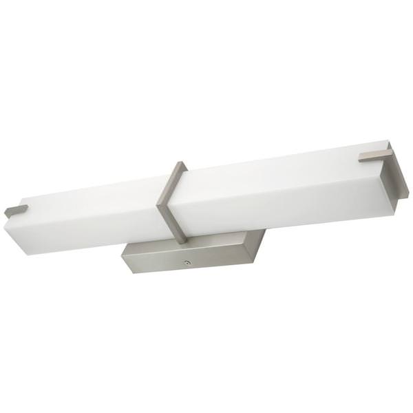 24" 20 watt 120 volt Brushed Nickel CCT Selectable LED Linear Vanity Light Fixture