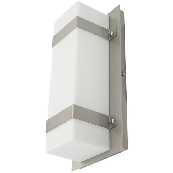 12 watt 120 volt CCT Selectable Brushed Nickel Wall Sconce Light Fixture