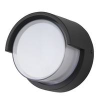 Sunlite 12 watt 120 volt CCT Selectable Black Round LED Light Fixture with Canopy
