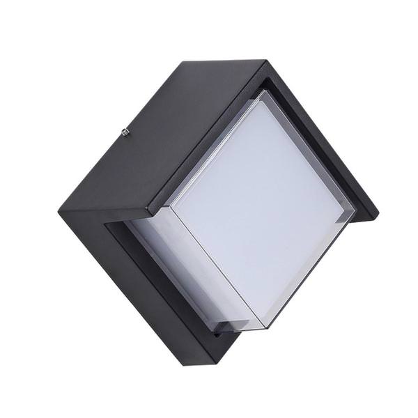 12 watt 120 volt CCT Selectable Black Square LED Light Fixture