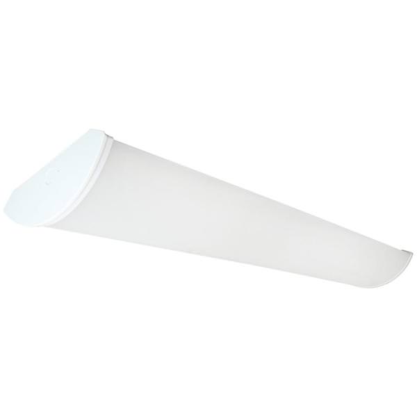 48" 40 watt 120/277 volt 4000K Cool White LED Wraparound Fixture