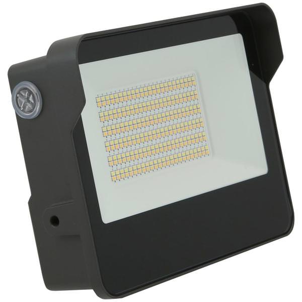 Selectable watt 120/277 volt CCT Selectable Bronze LED Flood Light Fixture