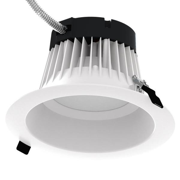 8" 55 watt 120/277 volt CCT Selectable White LED Recessed Downlight