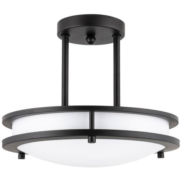12" 15 watt 120 volt CCT Selectable Oil Rubbed Bronze LED Pendant Light Fixture