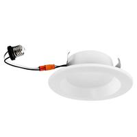 Sunlite 4" 10 watt 120 volt CCT Selectable White Round LED Recessed Downlight