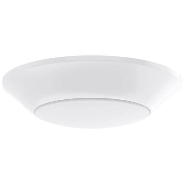 6" 10 watt 120 volt Medium Screw Base CCT Selectable LED Disk Light Fixture