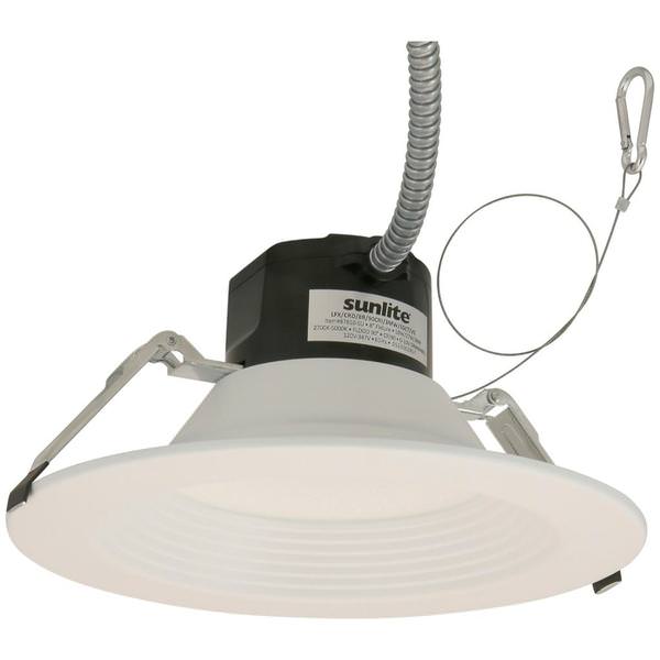 8" Selectable watt 120/347 volt CCT Selectable White Round