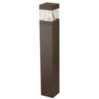 Sunlite 14/19/24 watt 120/277 volt CCT Selectable Square LED Bollard