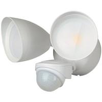 Sunlite 2 Light 20 watt 120 volt 3000K Natural White LED Security Light