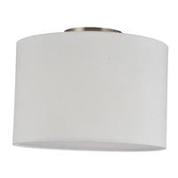 Sunlite  120 volt Semi-Flush Fabric Drum Ceiling Light Fixture