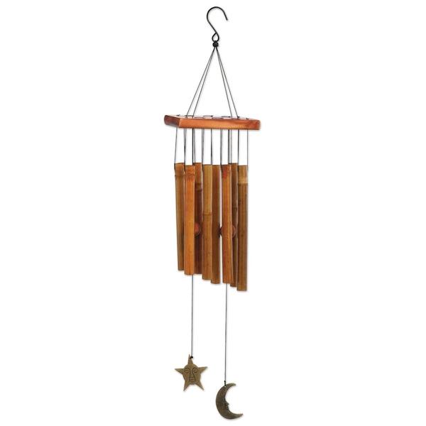 27" Moon & Star Wind Chime