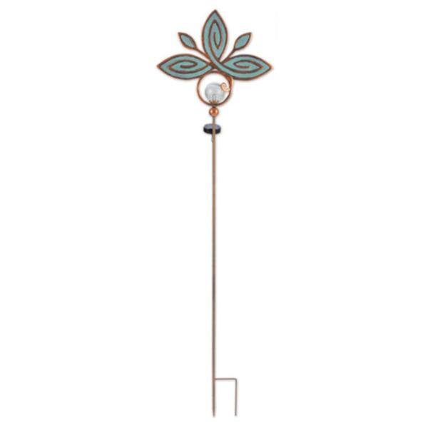 54" Leaf Solar Stake