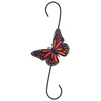 Sunset Vista Designs 17.9" Orange Monarch Butterfly S-Hook