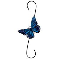 Sunset Vista Designs 17.9" Blue  Butterfly S-Hook