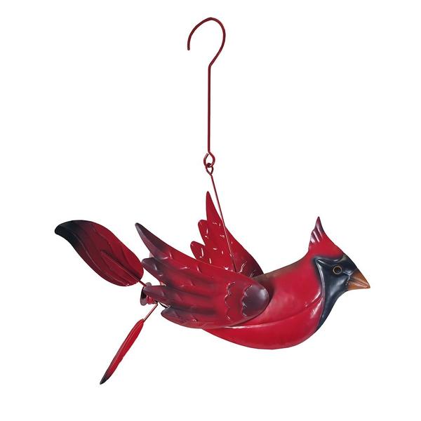 15" Cardinal Hanging Spinner