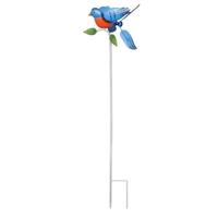 Sunset Vista Designs 47.2" Spinning Blue Bird Garden Stake