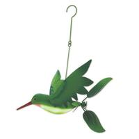 Sunset Vista Designs 18.5" Green Hanging Hummingbird Spinner