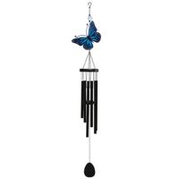 Sunset Vista Designs 32" Blue Butterfly Wind Chime