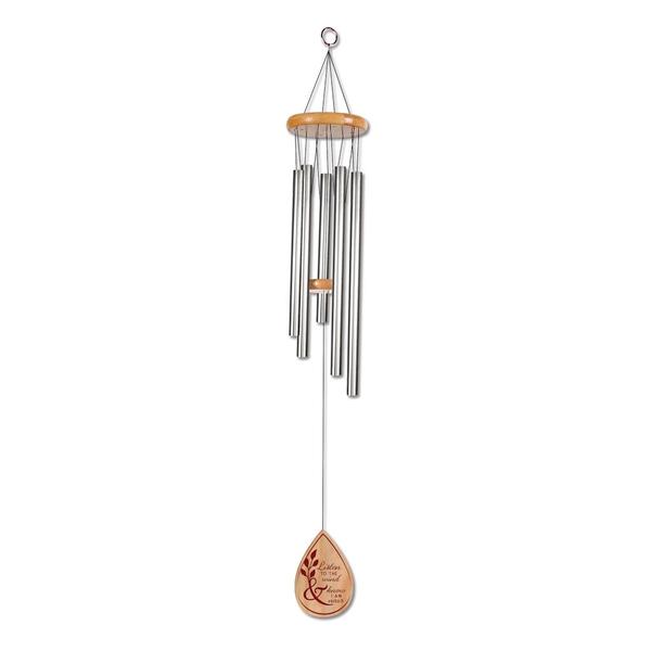 29" Wooden Listen to the Wind Chime