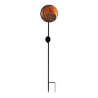 Sunset Vista Designs 42" Crow Pumpkin Fall Solar Stake