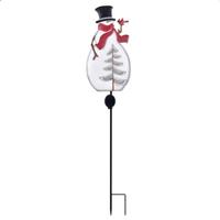 Sunset Vista Designs 42" Snowman Solar Stake