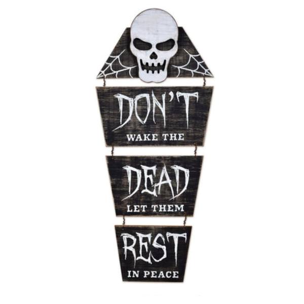 23" Halloween Skull  Wall Decor