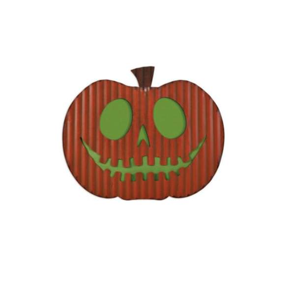 17" Jack O' Lantern Porch Sitter