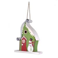 Sunset Vista Designs 14" Green Birdhouse Tabletop