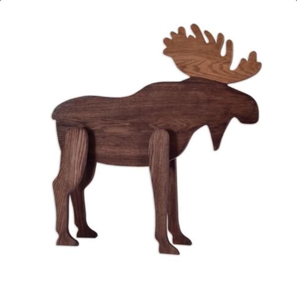 22" Moose Sculpture 