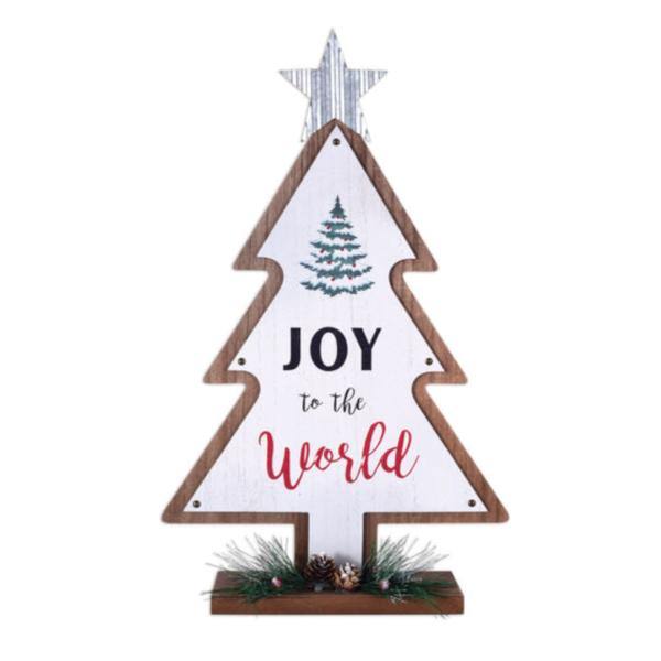 11" Joy to The World Tree Tabletop 
