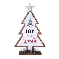 Sunset Vista Designs 11" Joy to The World Tree Tabletop 