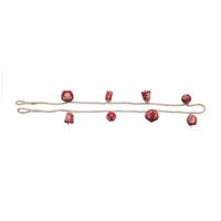 Sunset Vista Designs 72" Red Bell Garland