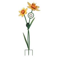Sunset Vista Designs 35" Yellow Daff Solar Garden Stake