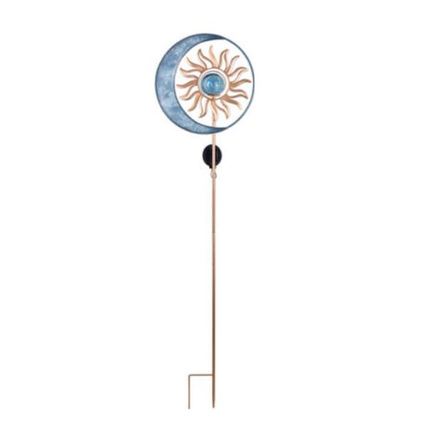 53" Blue Moon Solar Lawn Stake