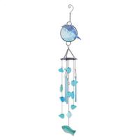 Sunset Vista Designs 36" Blue Dolphin Wind Chimes