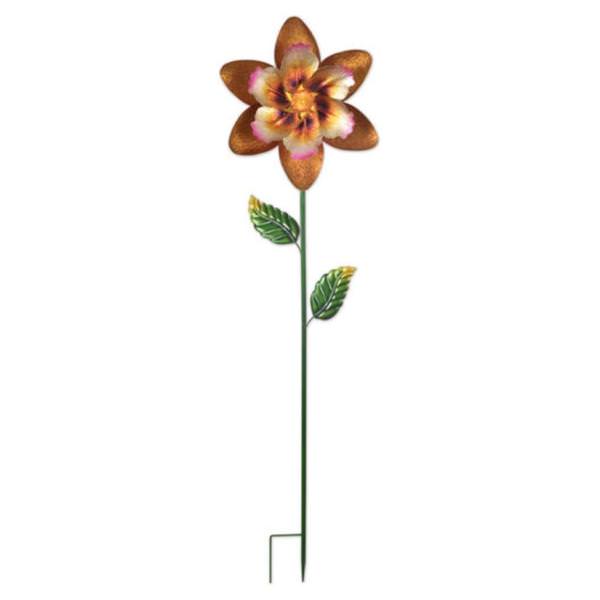 48" Gold Flower Star Wind Spinner 