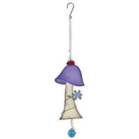 Sunset Vista Designs 11" Purple Mushroom Bouncy 