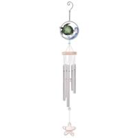Sunset Vista Designs 40" Metal Sea Turtle Wind Chimes
