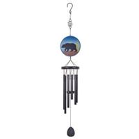 Sunset Vista Designs 43" Silhoutte Bear Wind Chimes