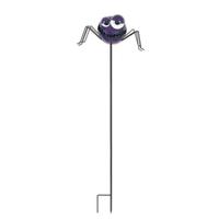 View 42" Purple Spider Halloween Lawn Stake