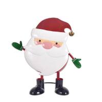 View 11" Red/White Santa Christmas Porch Sitter