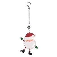 View 16" Red/White Santa Christmas Bouncy