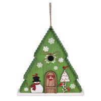 Sunset Vista Designs 11.8" Green Tree Birdhouse Table Top